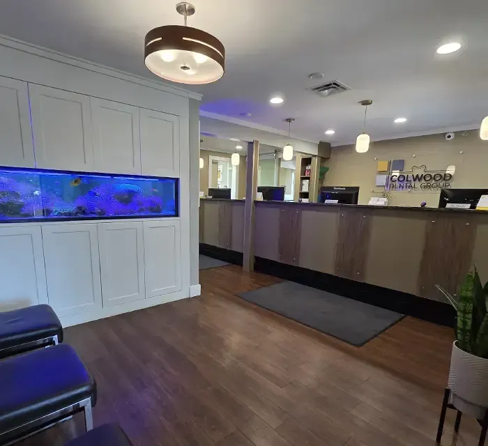 Colwood Dental reception